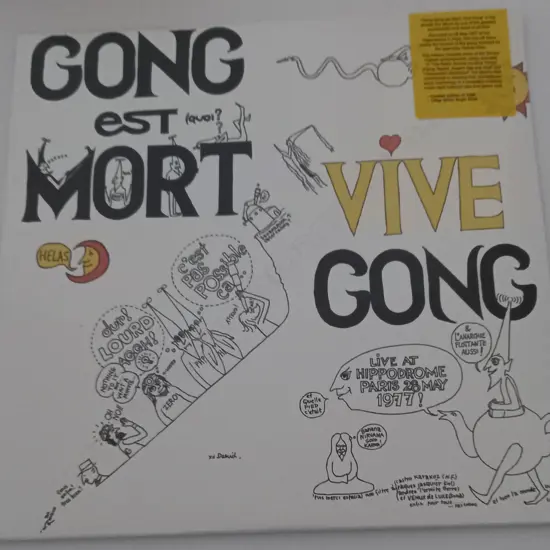 Gong, Gong Est Mort, Vive Gong, (Sealed album)